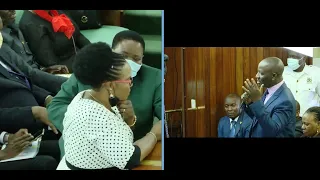 Ssemujju Nganda and Robina Nabbanja speak about Minister Namuganza's actions in Parliament