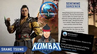 Mortal Kombat 1 Shang Tsung Bio Revealed & Kombat Kast Tomorrow Shang Tsung Confirmed To Appear