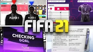 10 THINGS WE ALL WANT IN FIFA 21 CAREER MODE