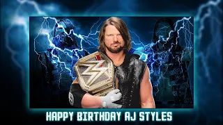 Happy Birthday Aj Styles 2023 || Aj Styles Birthday WhatsApp Status 2023 ||