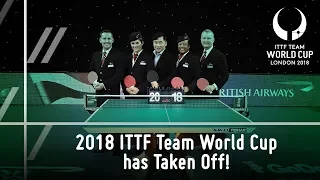 2018 ITTF Team World Cup has Taken Off!