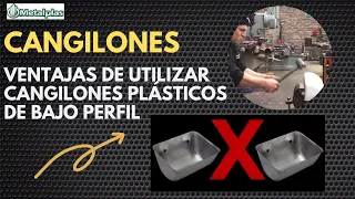 Cangilones Plásticos vs Metálicos (CADENAS METALPLAS SRL)