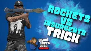 GTA 5 Online | Rockets vs Insurgents Trick/Glitch | PS4