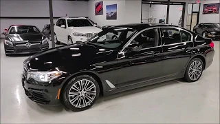 2019 BMW 530i AWD Turbocharged! Navigation and Park Distance Control! Startup and Walk Around!