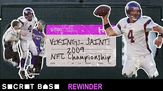 Brett Favre's final shot at glory deserves a deep rewind | Saints Vikings 2009 NFC Championship