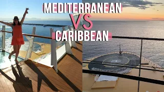 WHICH IS BETTER? - Mediterranean vs. Caribbean Cruise 🧐 // Royal Caribbean // Harmony of the Seas