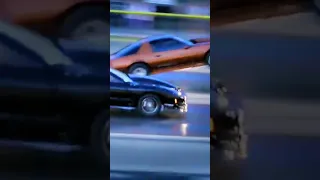 😲✈  IROC Z CAMARO TWISTS IN THE AIR AND SAVES IT! #shorts #save #wild #lucky #musclecar #nitrous