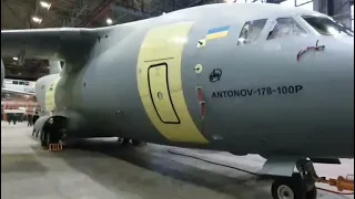 Завод "Антонов" показав серійний літак Ан-178