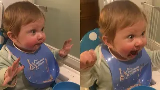 Baby Tries Chocolate For The First Time