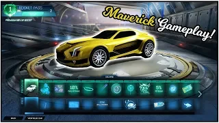 Rocket League: MAVERICK GAMEPLAY!