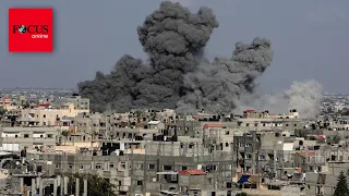 Israels Armee bombardiert weiter Hamas-Ziele im Gazastreifen - große Bitte an Deutschland
