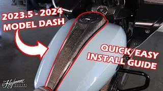 2024 Road Glide Carbon Fiber Dash Installation