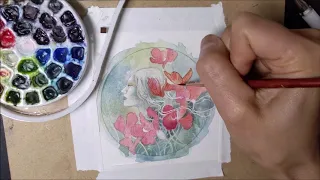 Watercolor Timelapes - Dreamer PREVIEW