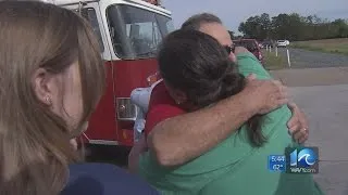 Chesapeake heart attack survivor reunites with those who saved him