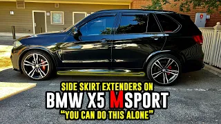 Side Skirt Extenders Install on BMW X5 M Sport | How To Video