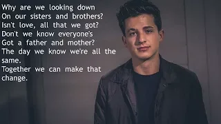 Charlie Puth - Change (feat. James Taylor) (Lyrical Video)