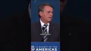 Na Cúpula das Américas, Bolsonaro elogia Biden: “Estou realmente admirado.” #BandJornalismo