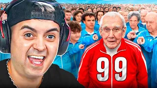 GENTE de 1-100 AÑOS deciden QUIEN GANA $250.000 💵 Reaccion a MRBEAST 😱