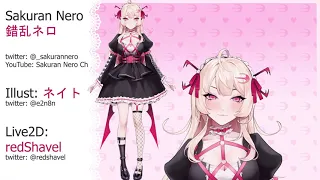 Sakuran Nero 錯乱ネロ VTuber Showcase | Live2D