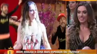 Marcos Mion analisa a cena mais esperada da Fazenda: Nicole e Vivi #arquivolegendários