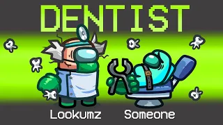 Among us, BUT there's a SCARY DENTIST (among us scary mod)