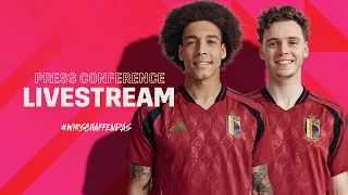 Press Conference with Axel Witsel and Maxim De Cuyper 🇧🇪🎙️ | #REDDEVILS