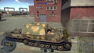 Taking fire from the cute little panzer !!!!! Ram it !!