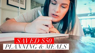 WEEKLY MEAL PLAN & ALDI GROCERY HAUL FOR FAMILY OF 6 | SAVED US $50! WITH SHELF-COOKING MEALS