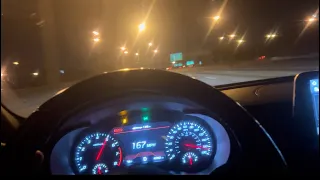 Late night Kia Stinger 🦂pov drive