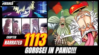 ONE PIECE CHAPTER 1113 FULL NARRATED - GOROSEI IN PANIC - THE THRUE BEGINS