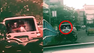 Scariest Ghost inside of a car | Demon Caught on Camera