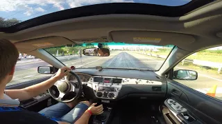 Lancer Evo8 GTX3076R Drag