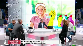 Faut-il payer ses enfants en échange de tâches ménagères ? Les Grandes Gueules RMC