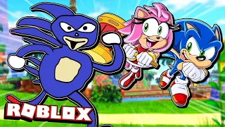 SANIC'S CHALLENGE! - Sonic Speed Simulator (ROBLOX) 🔵💨