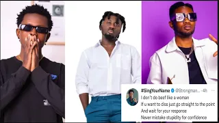 Strongman replies Ghanaians calling on him to join Amerado & Lyrical Joe’s beef and its 🔥🔥🔥🔥