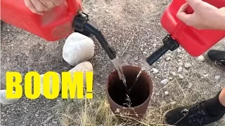 We attempt to turn a 1,000ft Hole turned into Cannon - Mistake!