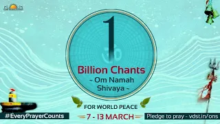 Prayers for World Peace | Om Namah Shivaya Chanting with Gurudev Sri Sri | 9 Mar 2022