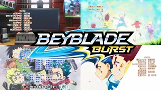 EVERY ENDING OF BEYBLADE BURST ( S1 - S6 )