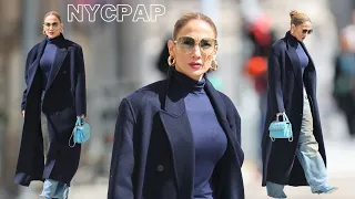 Jennifer Lopez goes house hunting again in New York City with her family