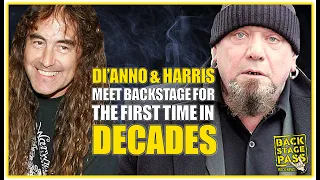 ⭐STEVE HARRIS & PAUL DI'ANNO HAVE A FRINDLY CHAT BACKSTAGE BEFORE IRON MAIDEN's CONCERT IN CROATIA.