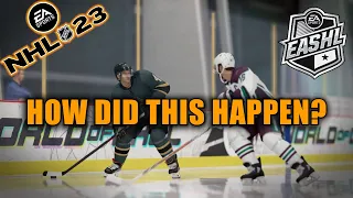 NHL 23 - Faceoff Win into My Own Net?!