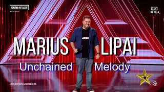 Marius Lipai 'Unchained Melody | PATRU de X la Românii au Talent! COMENTARIILE JURAŢILOR