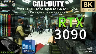 Call of Duty: Modern Warfare 2 Campaign Remastered 8K | RTX 3090 | i9 10900K 5.2GHz | Extra Settings