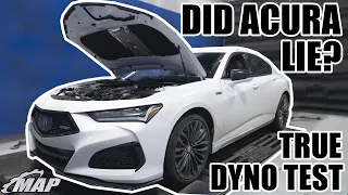 Acura TLX Type-S Dyno Pulls