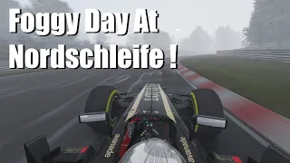 Foggy Day At Nurburgring Nordschleife ! But Not For Kimi Räikkönen "Iceman"