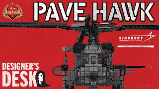 PAVE HAWK™ - Combat Search & Rescue Helicopter - Custom Military Lego