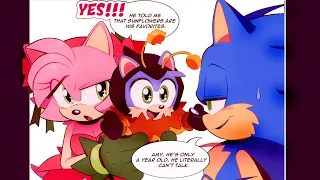 Raising Spike  - arsworlds Sonamy (Sonic x Amy) Comic Dub Comp