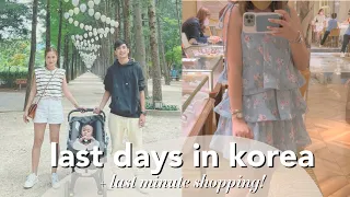 last days in korea + last minute shopping (July 12-13, 2022.) Anna Cay ♥