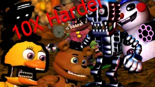 FNaF World But Its 10 Times Harder (No Unscrew)(No Update 2)