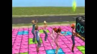 Sims 2 Kids Have a Dance Party